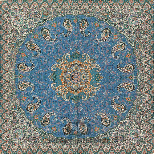رومیزی ترمه طرح نسترن